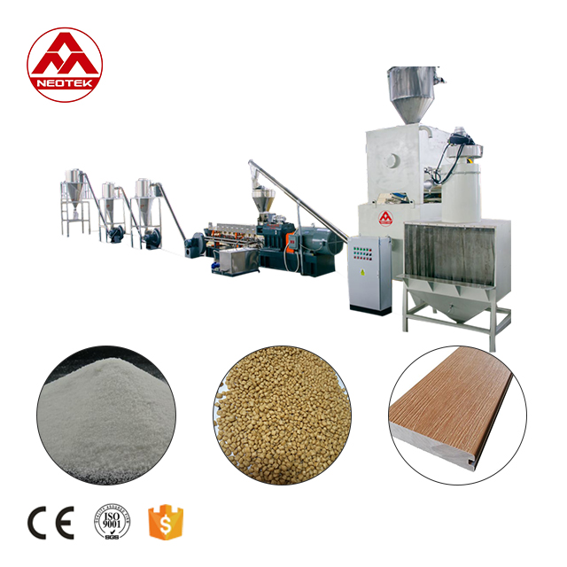 Screw L/D Ratio Other PP PE Wood Compounding Pelletizing Extrusion Line for Products