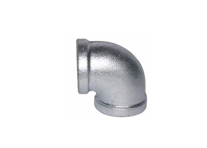 Equal 90 Banded 1 2 Inch Iron Pipe Fittings , ANSI Malleable Iron Elbow For Water Pipe