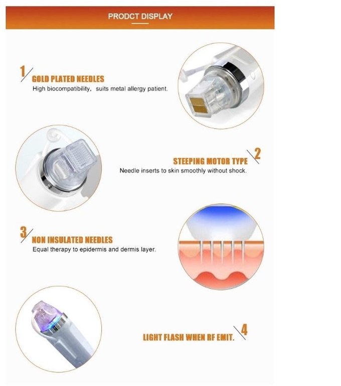 OEM Thermage Portable Rf Fractional Microneedle Monopolar RF Microneedling Machine
