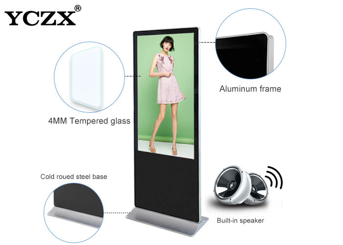48'' Floor Stand Digital Signage Advertising Player For Shopping Mall
