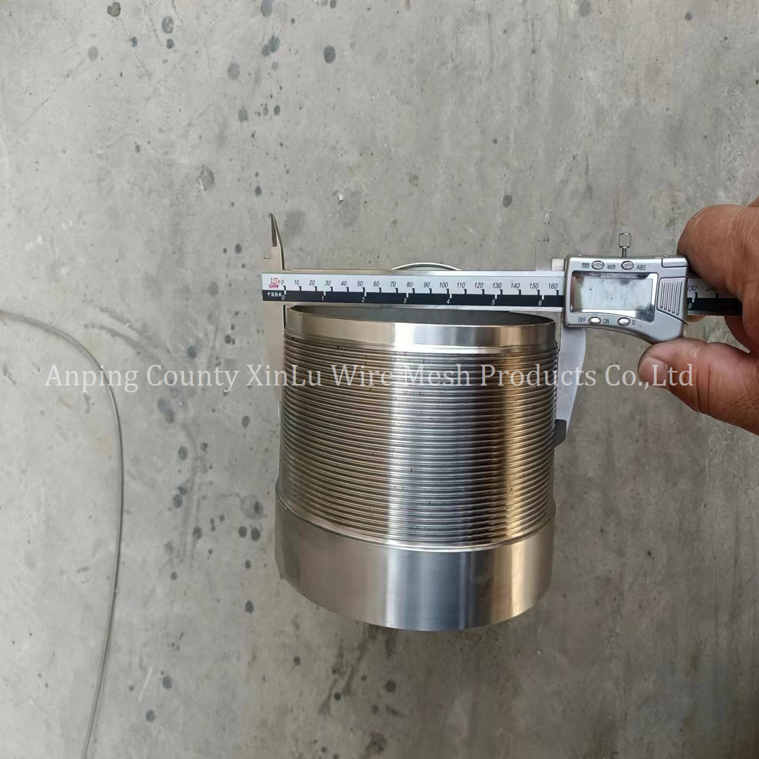 Pressure Sand Control Screens for Water Well / Oil Pump Drilling with Threaded Ends