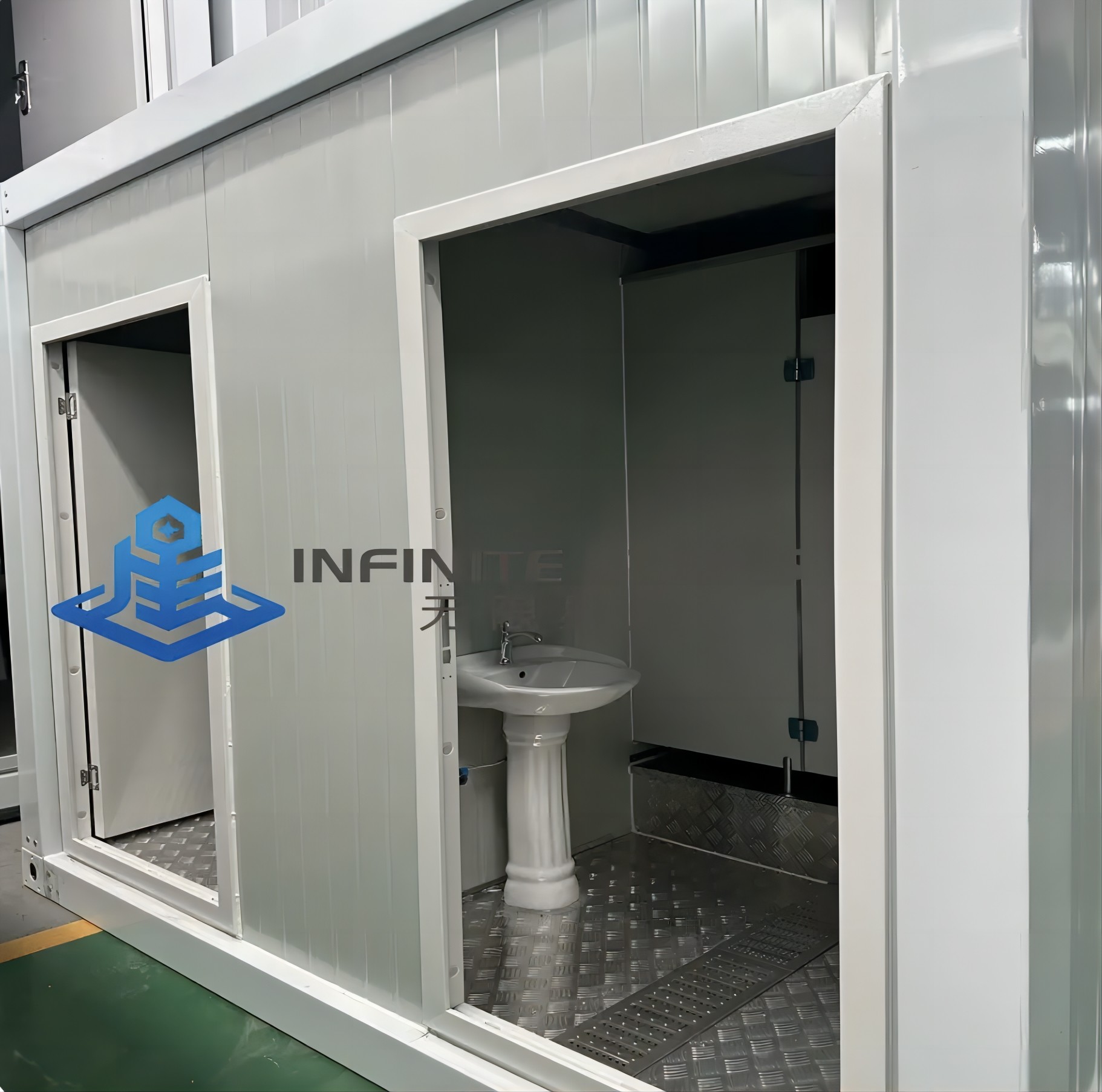 Full Scene Modular Public Toilets Customized Economical Modular Homes Prefabricated