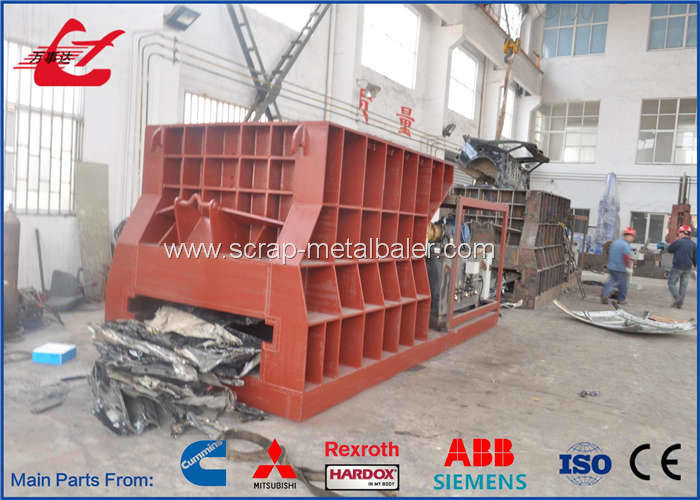 Automatic Container Scrap Metal Shear Q43W-6300C Hydraulic Shearing Machine