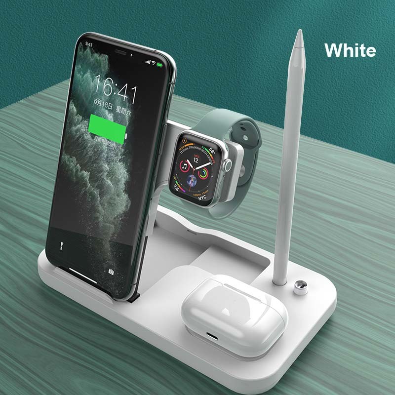 Magnetic Qi 10W Custom Wireless Charger Stand Multi Function 3 In 1