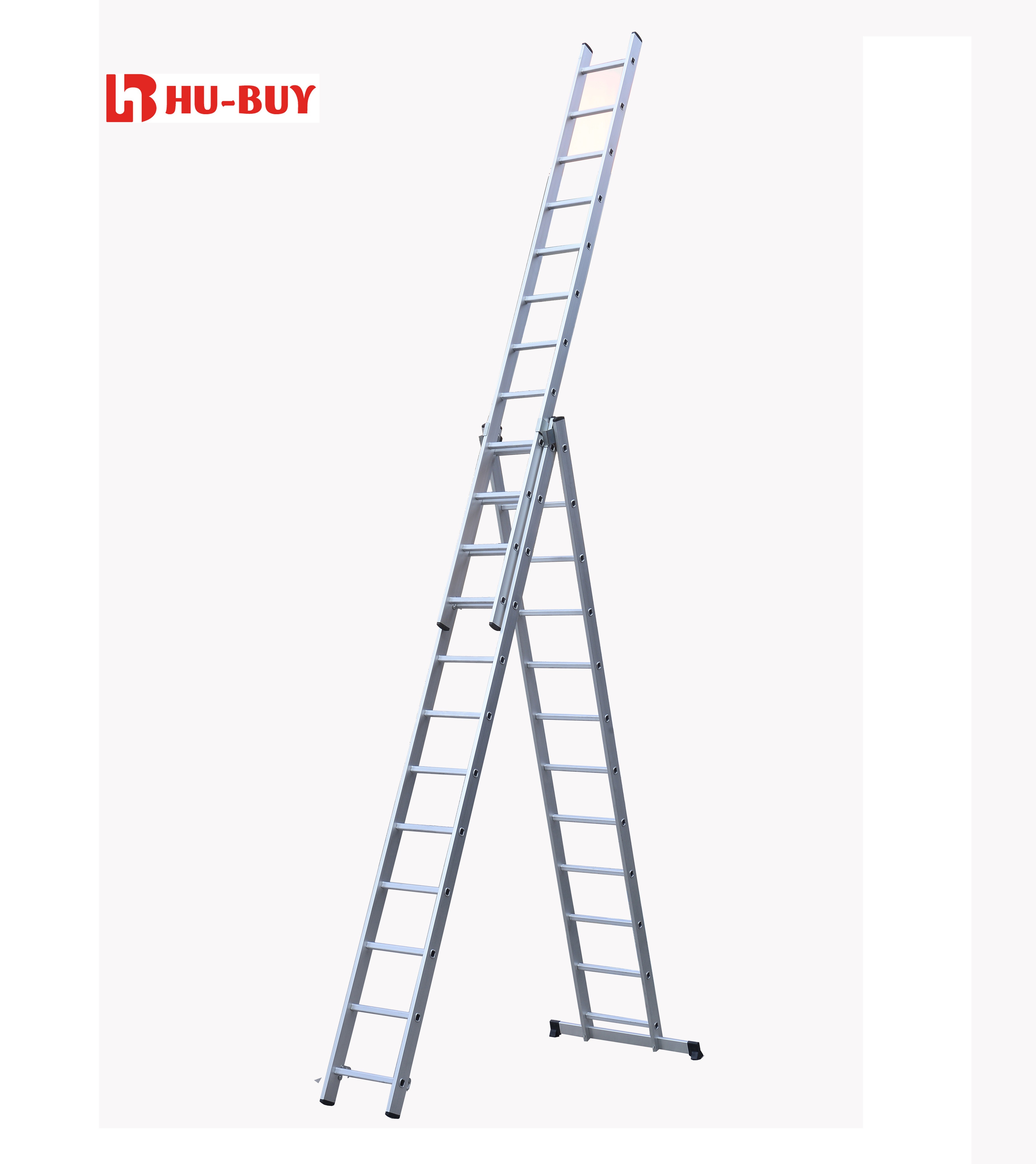 Domestic Aluminium Multi Purpose Ladder 150kg / 330 Lb Load Capacity 3x12