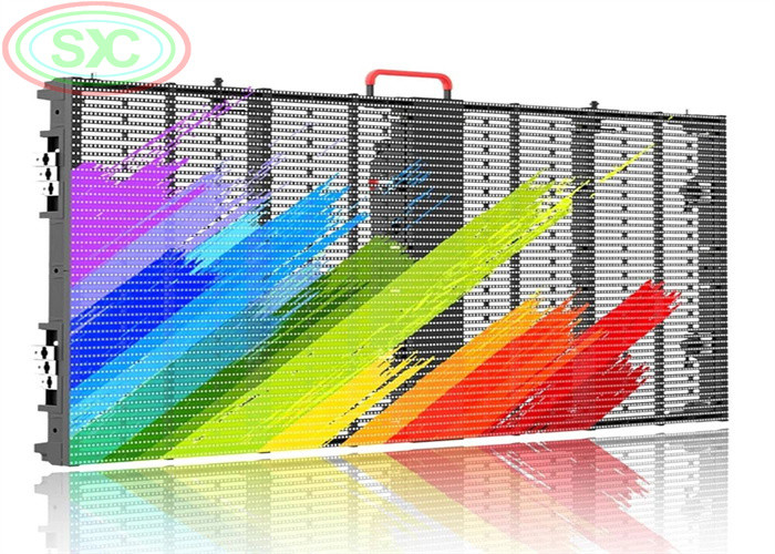Driving Method Translucent LED Display Aluminum Cabinet Material for Indoor Advertising