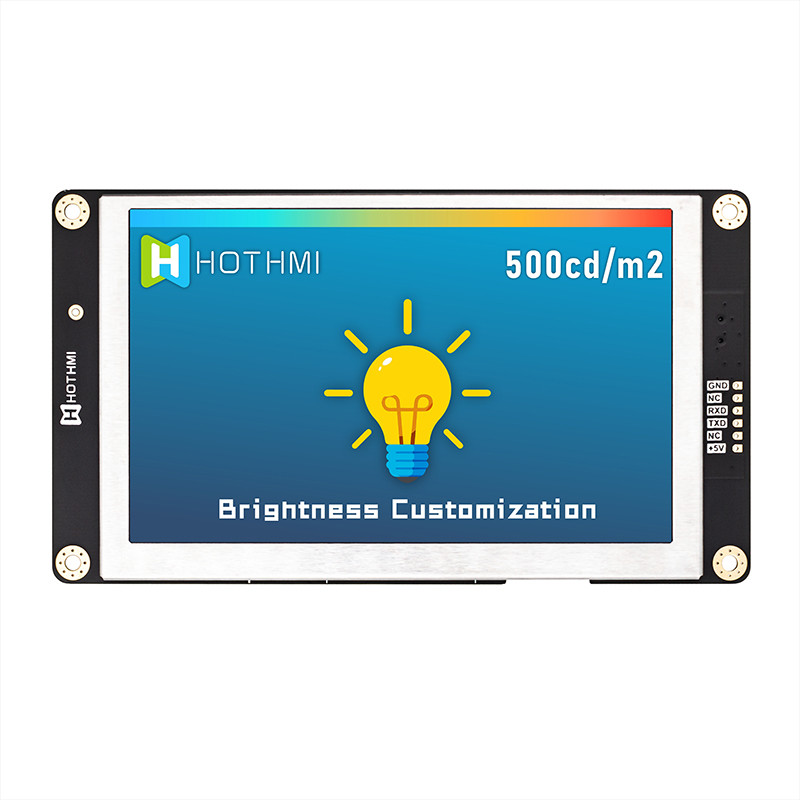 5 Inch Smart Serial Screen 800x480 UART TFT LCD Module Display Panel With TTL Interface