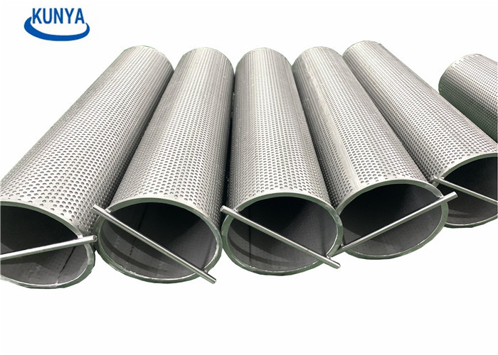 20mm 80mm Sintered Mesh Filter Custom DOE 220 Flange Male Thread