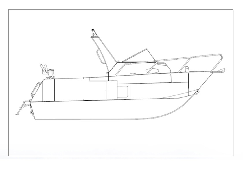 Environmental Protection Center Console Fishing Boats 5.8m / 19ft Basic Length