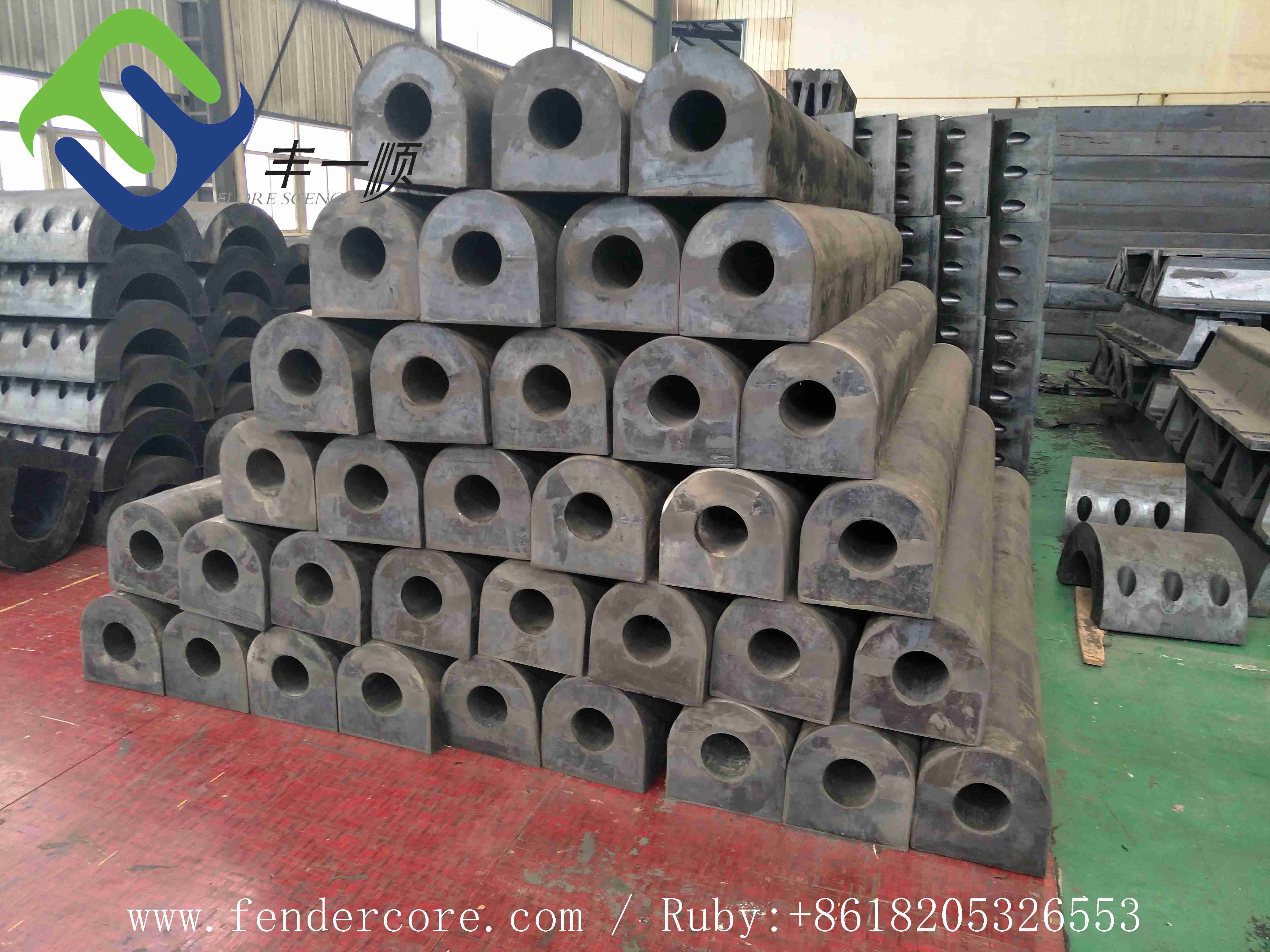 Dock Fender Mould Or Extruded Dock Rubber Fender Boat Rubber Fender