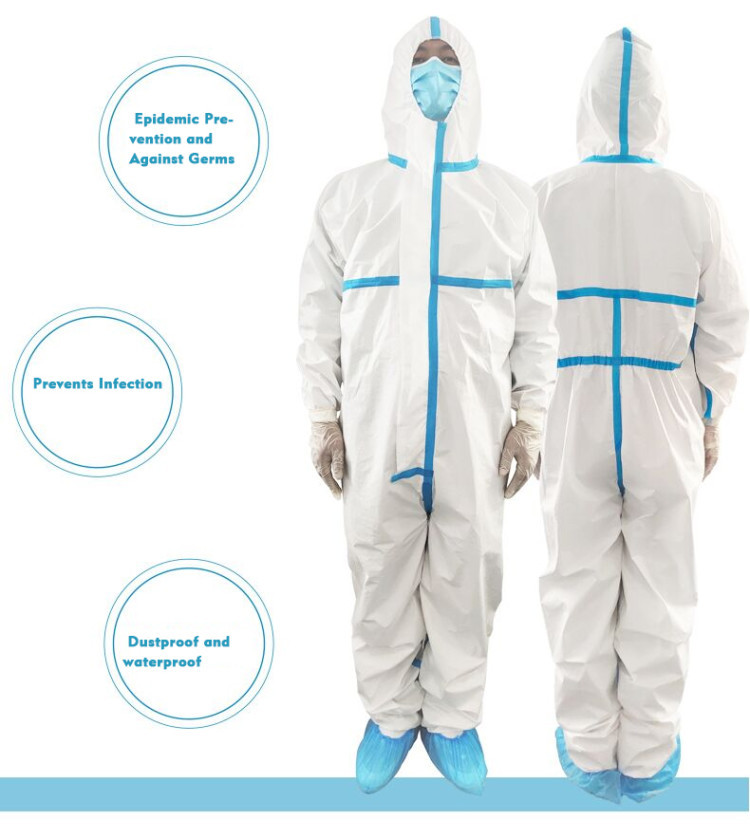 Disposable Medical Personal Protective clothing Equipment Protective Suits