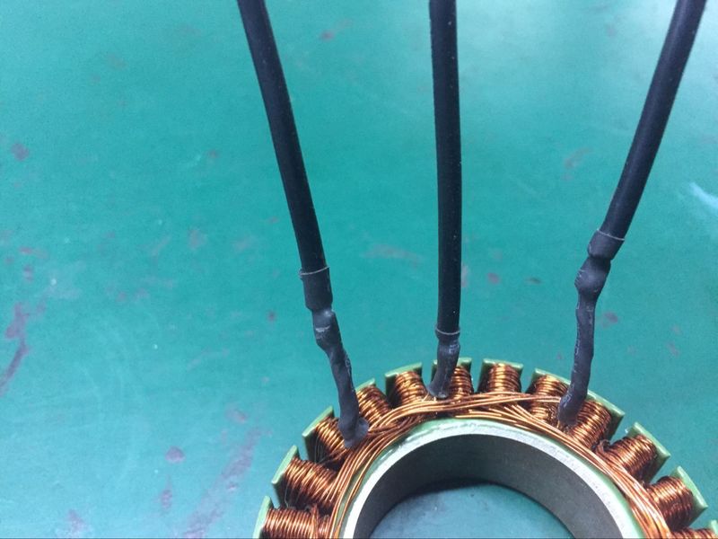 200 C Double Insulation Layer Coated Wire Type BLDC Motor Stator Winding Customization