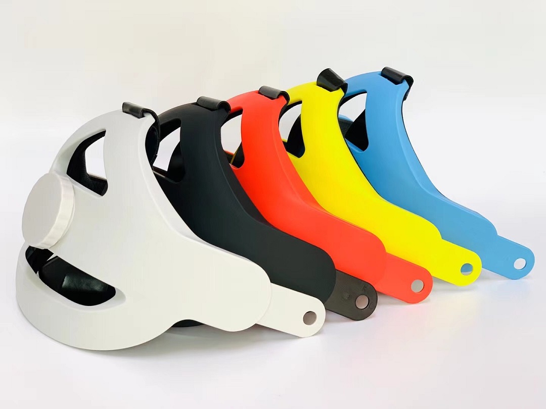 2021 new factory price colored Adjustable Head Strap for Oculus Quest 2 VR Headset Elite Strap Head Cushion in VR Gaming