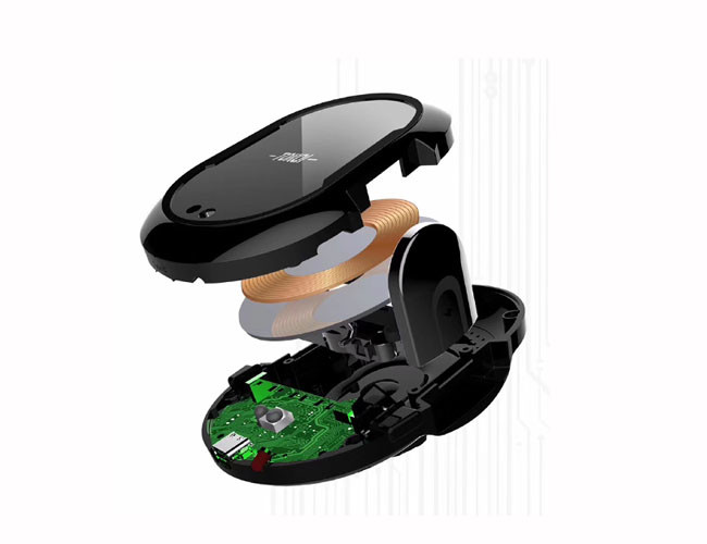 QI Stand Cmagic Smart Car Phone Holder Automatic Wireless Charging Custom Logo