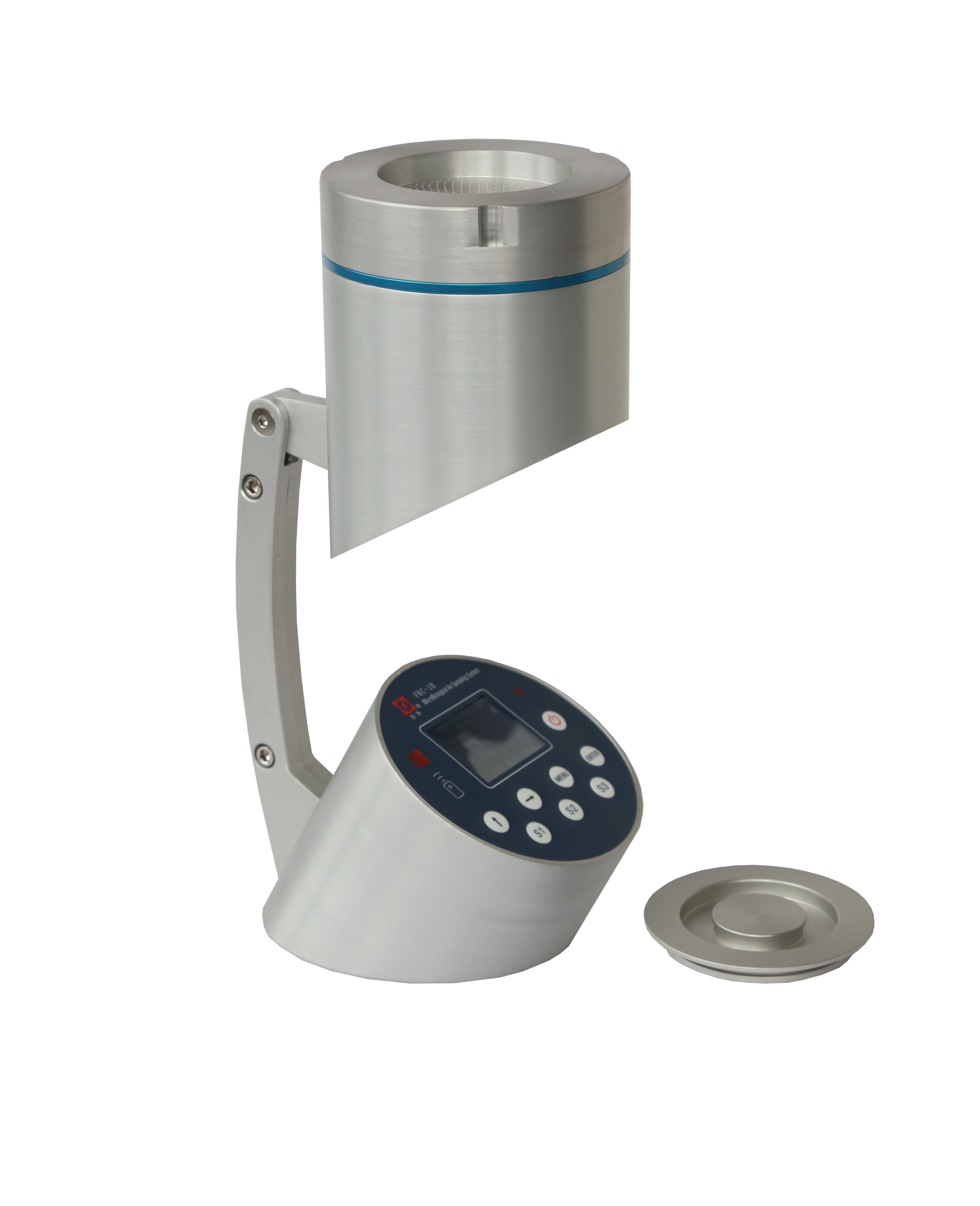 Portable Biological Air Sampler For Cleanroom Analyze Instrument
