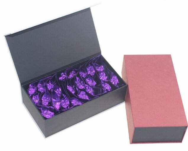 custom luxury matte black flip top box cardboard paper gift box with ribbon blister for red wine packaging box bagease