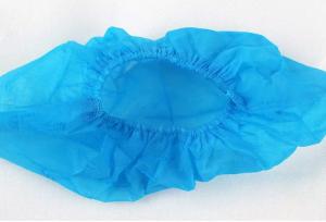 Buy cheap Non Woven Blue Shoe Covers Disposable Anti Skid Soft Eco Friendly product