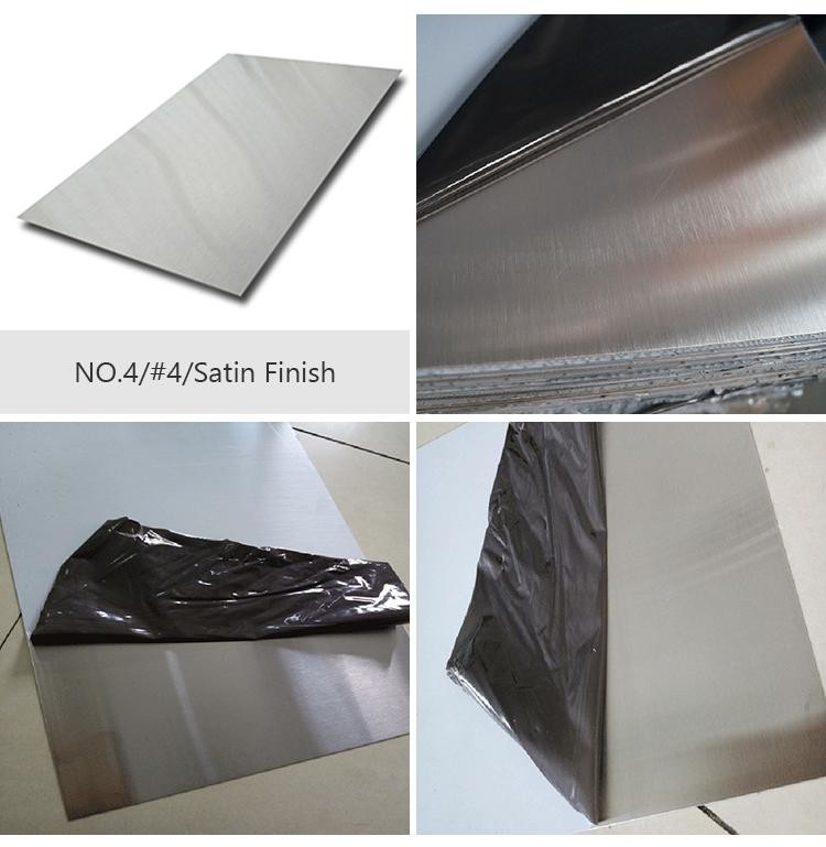 304 316 Cold Rolled Stainless Steel Sheet 0.8mm 1mm