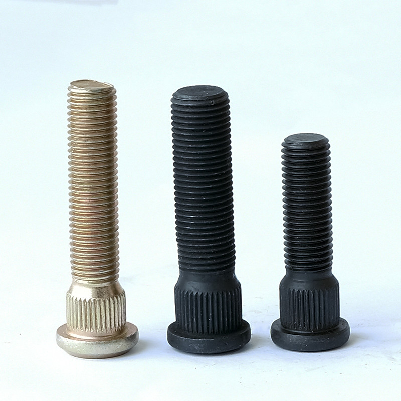 Automobile Car Stud Bolt M12X1.5/M12X1.25 10.9 12.9 Finished Black