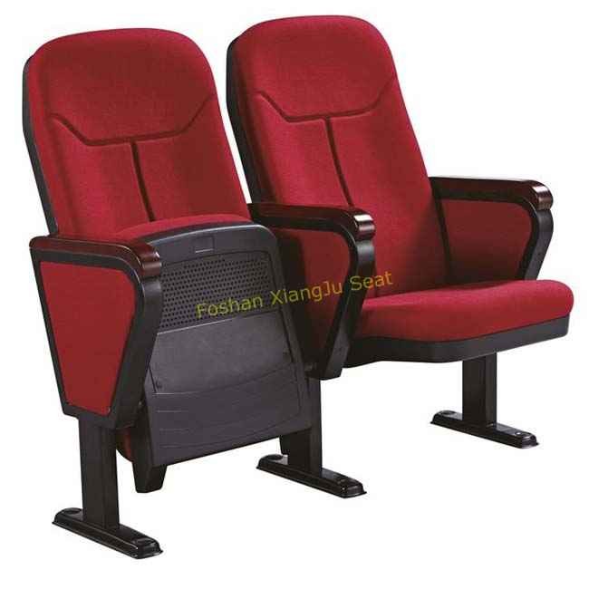 550mm Center Distance Pp Outer Auditorium Chairs Retractable ISO18001