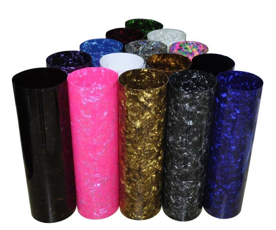 Crafts Celluloid Plastic Sheet Customized Thickness Celluloid Accordion Sheet