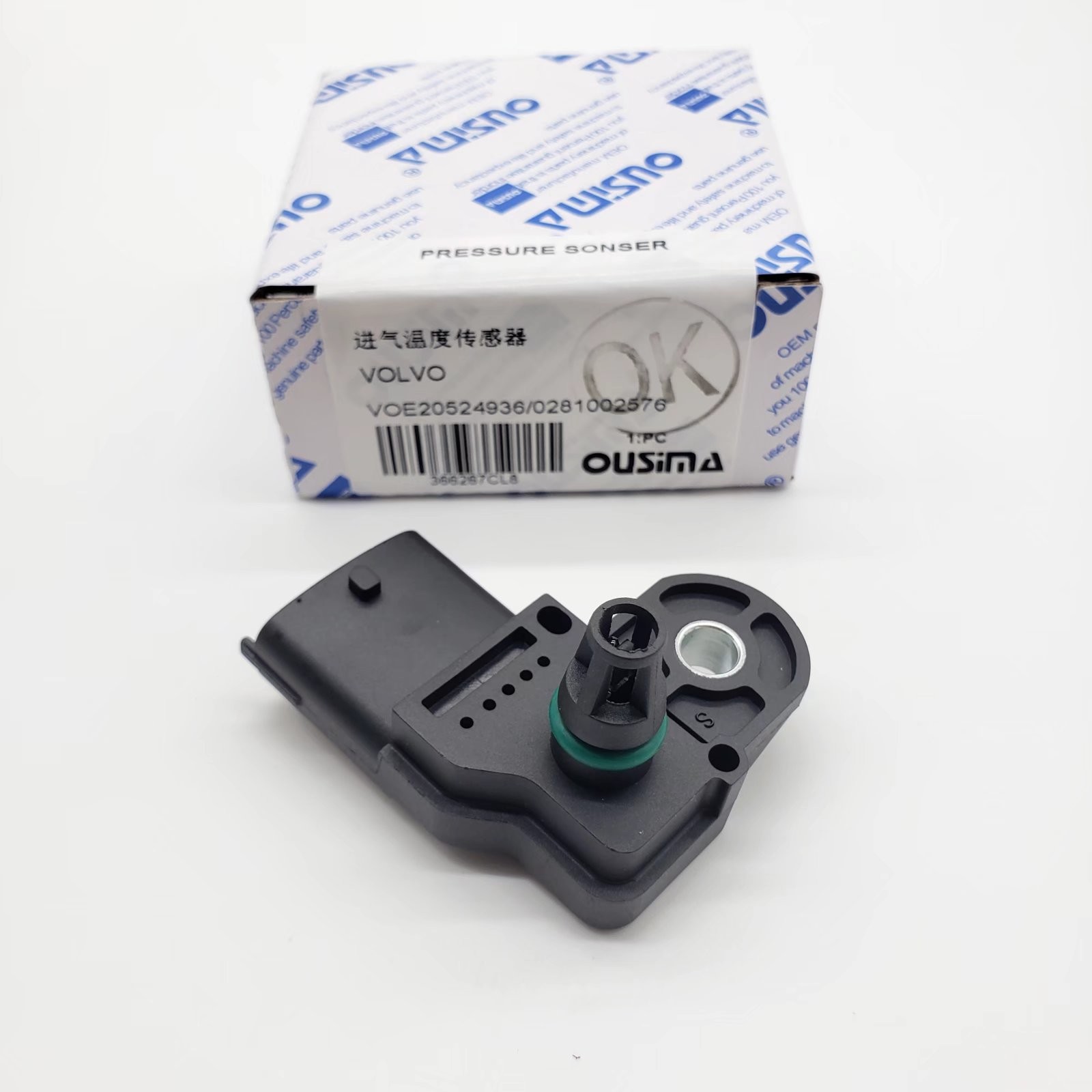 OUSIMSA Temperature pressure sensor VOE20524936 0281002576 boost pressure sensor For