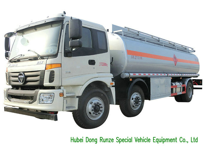 FOTON 6x2 AUMAN 25000L Oil Tanker Truck With Stainless Steel Fule Tank