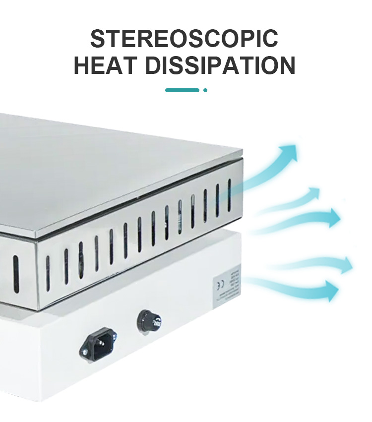 Lab Digital Hot Plate with Precision Temp. Control and Uniform Plate Temperature