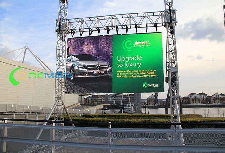 Flexible IP65 P3.91 Stage Backdrop Led Panel 1000W/sqm
