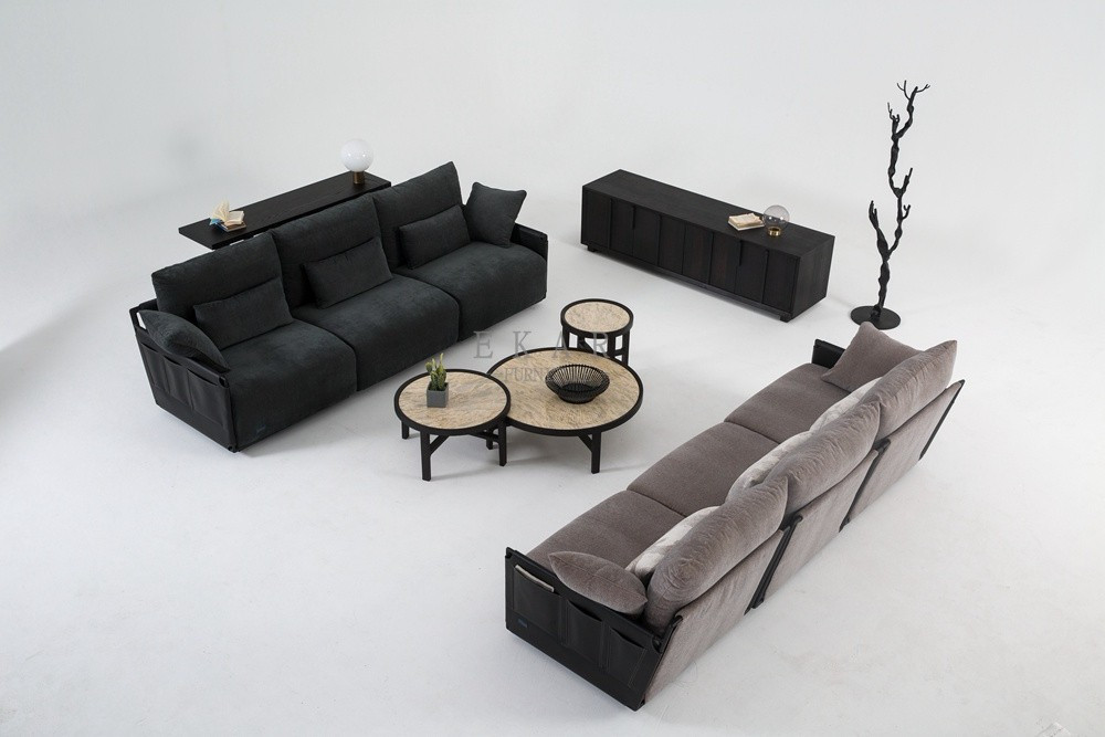 Latest Design Italian Modern Couch Living Room Sofa Set