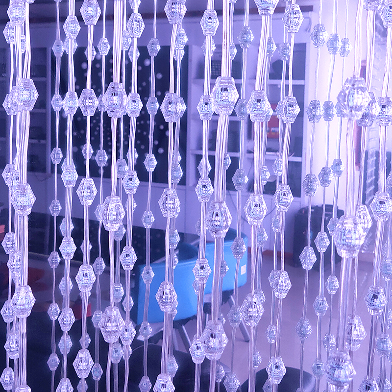 3D diamond shaped diamond lamp Tri-Color Waterproof LED Decorative Lights