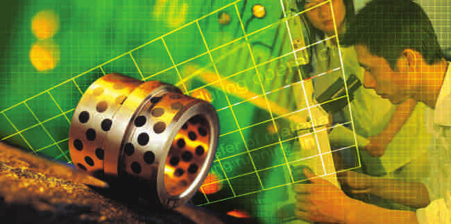 graphite plugged bronze bushings