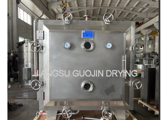 Stainless Steel Vacuum Dryer Machine With PLC / Button Control