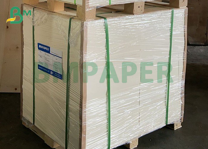 Coated 18PT 20PT White FBB Board C1S GC1 SBS One Side Carton For Cosmetic Box