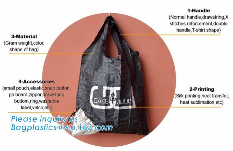 Outdoor Use 210D Sample Shoe Polyester Drawstring Bag,fashionable pattern printing polyester foldable shopping bag PACK
