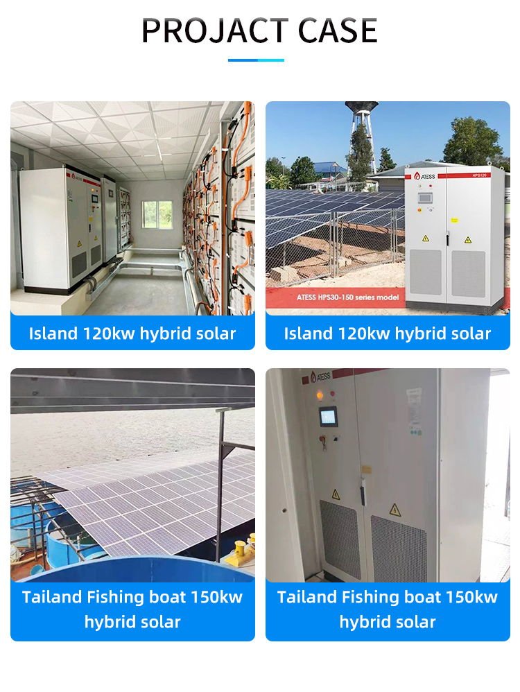 Commercial Hybrid Energy Storage System 150KW 3 Phase Inverter