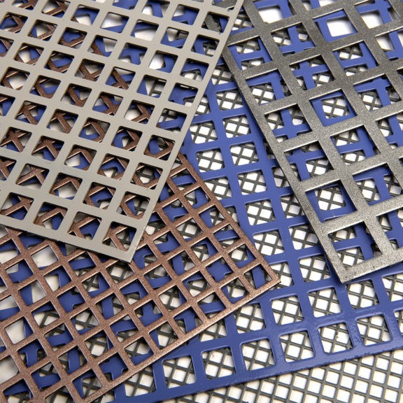 Aluminum Perforated Metal Facade Panels Decorative Curtain Wall Perforated Mesh