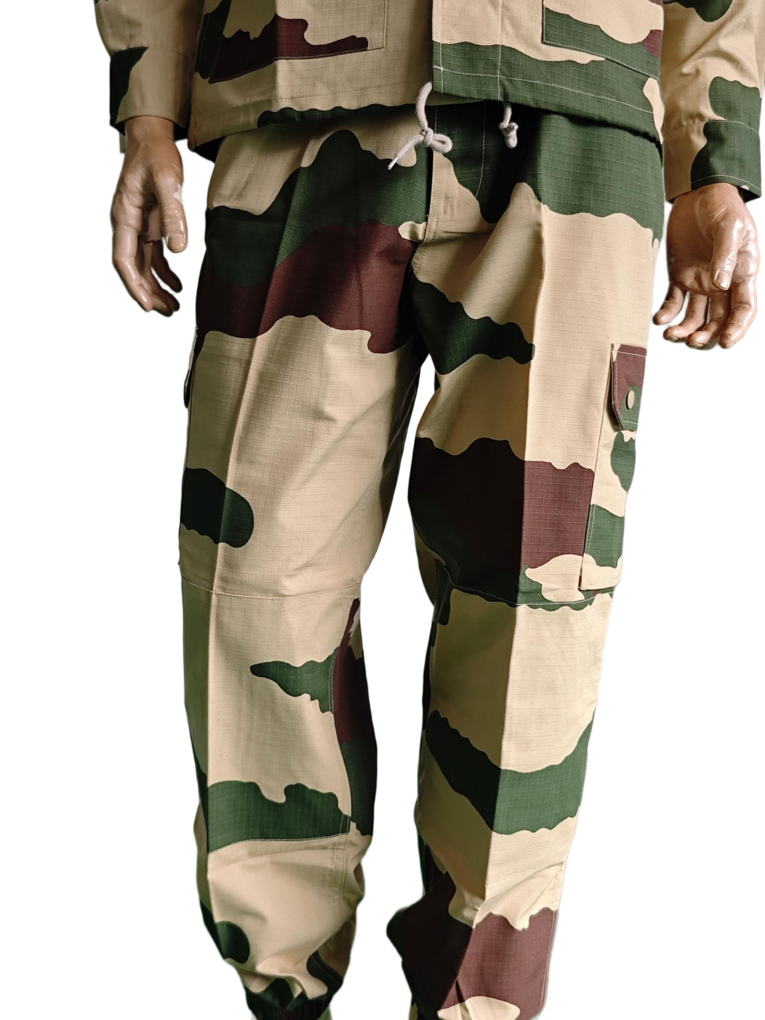 F1 Woodland Camouflage Military Outfit For Tactical Operations Formal Style For Outdoor Tactical Activities French Military Uniform