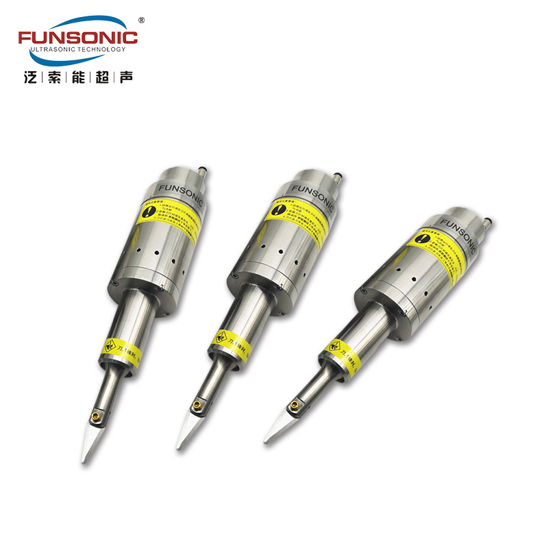 30Khz Ultrasonic Thermoplastic Resin Sheet Cutting Device Machinery Fitting With Replacement Blade