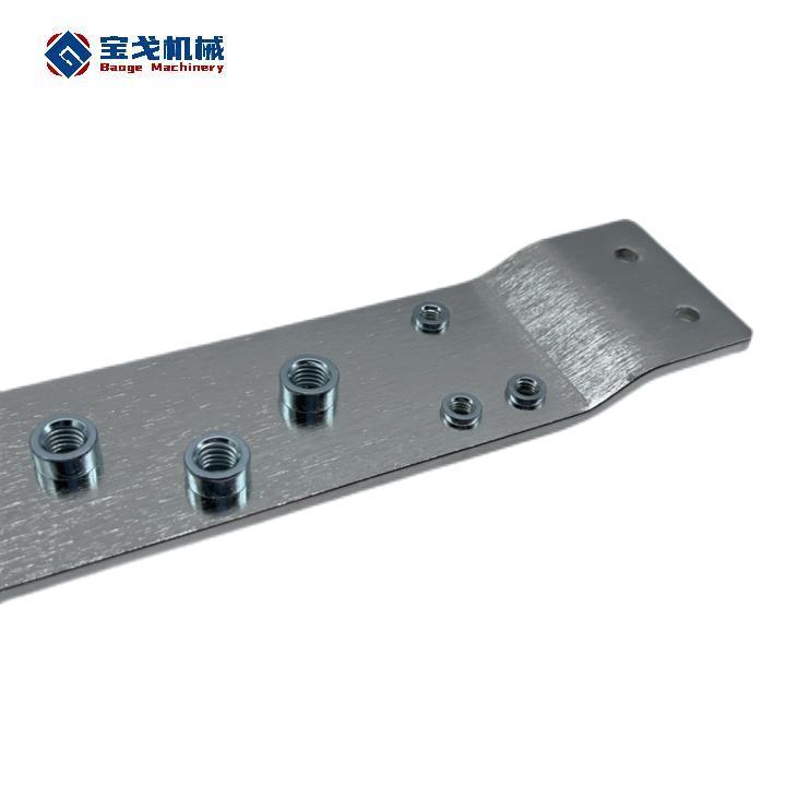 Copper Strip Tin Plating Radiator Connection Copper Busbar Compenent