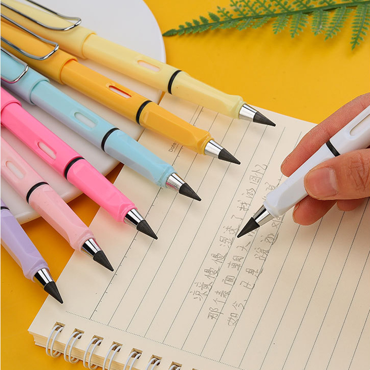 Plastic Body Standard Pencils Holder for 12 Colors Ink-Free Reusable Erasable Pencils