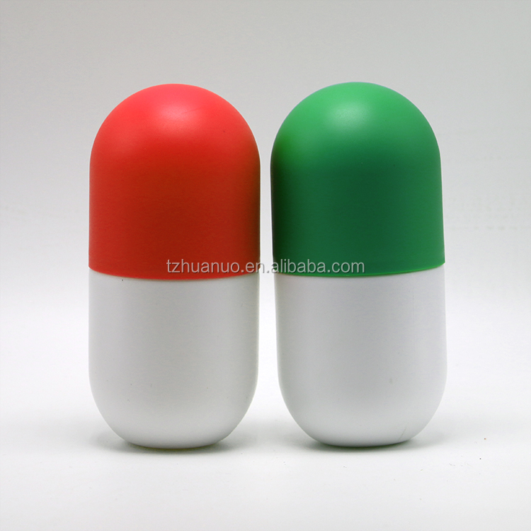Screw Cap 180ml Empty Matte Plastic Bottles for Solid Powder Capsules Pill Container