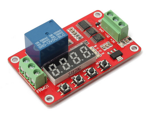 AC 250V/10A digital LCD touch electronic timer switch relay module