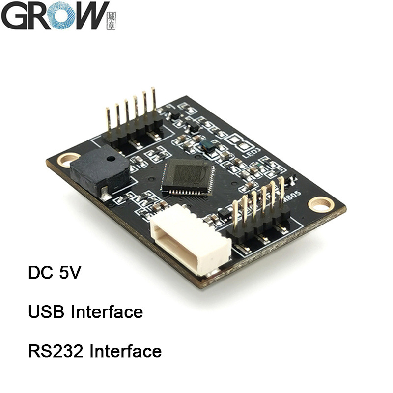 Grow GM805 Series DC5V USB/Ttl232 Barcode Scanner 1d/2D Qr Bar Code Reader