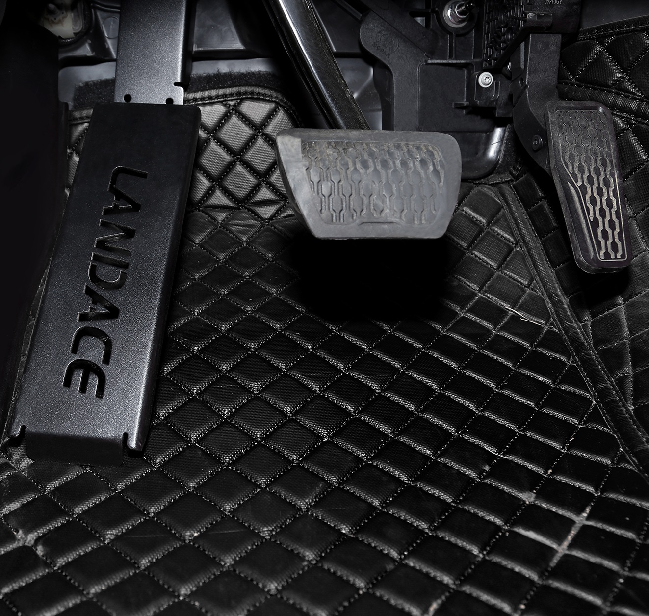 Powder Coating Finish Stainless Steel Foot Rest Pedal Plate Cover for Car Accessories