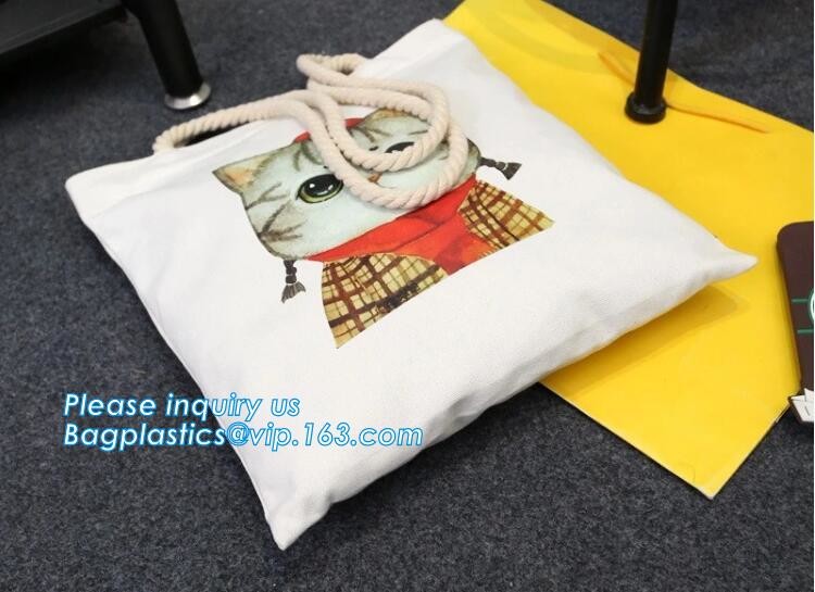 Reusable 100% Cotton Canvas Bag Canvas Tote Bags Convenient Environmentally Grocery Shopping Bags,zipper canvas bag cott