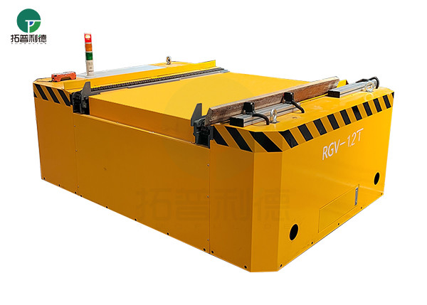 12 Ton Factory Apply Automatic Transport Electric Intelligent RGV Trolley