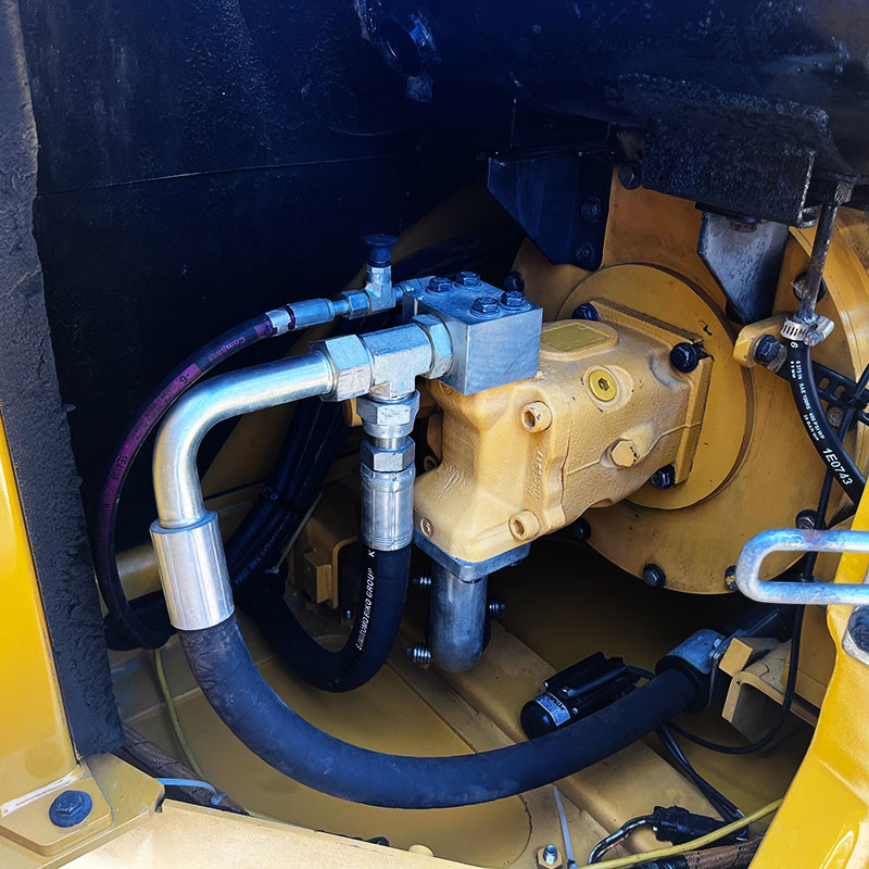 Used Caterpillar 307E2 hydraulic Excavator 42kw Rated Power 0.3m³ Bucket Capacity