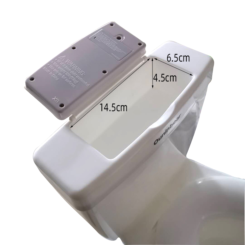 PP Baby Potty Toilet with Custom Logo EN-71 Certified Simulation Design for Easy Training