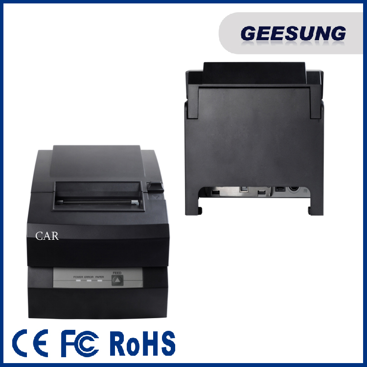 Pos receipt printer 76mm Impact dot matrix receipt printers for invoice printing CP-76E+Ribbon ERC-39